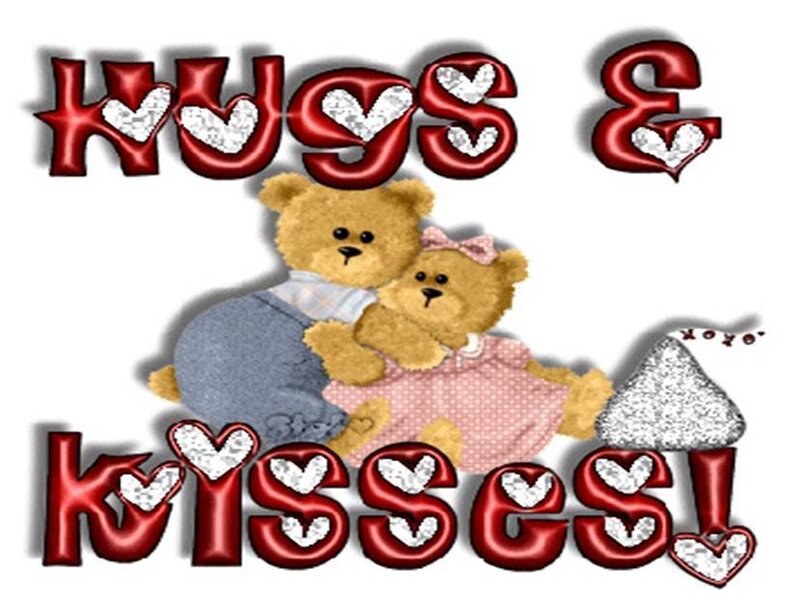 cute teddy bears hugging