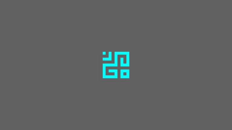 Cyan Geometric Logo