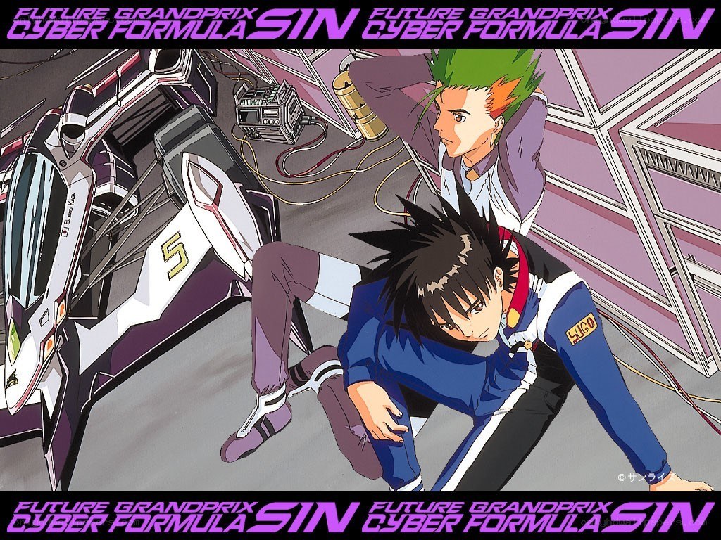 Cyber Formula Sin anime art