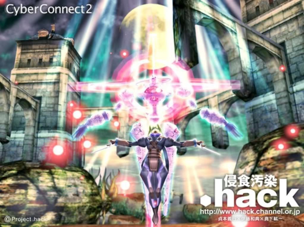 CyberConnect2 character in magical pose