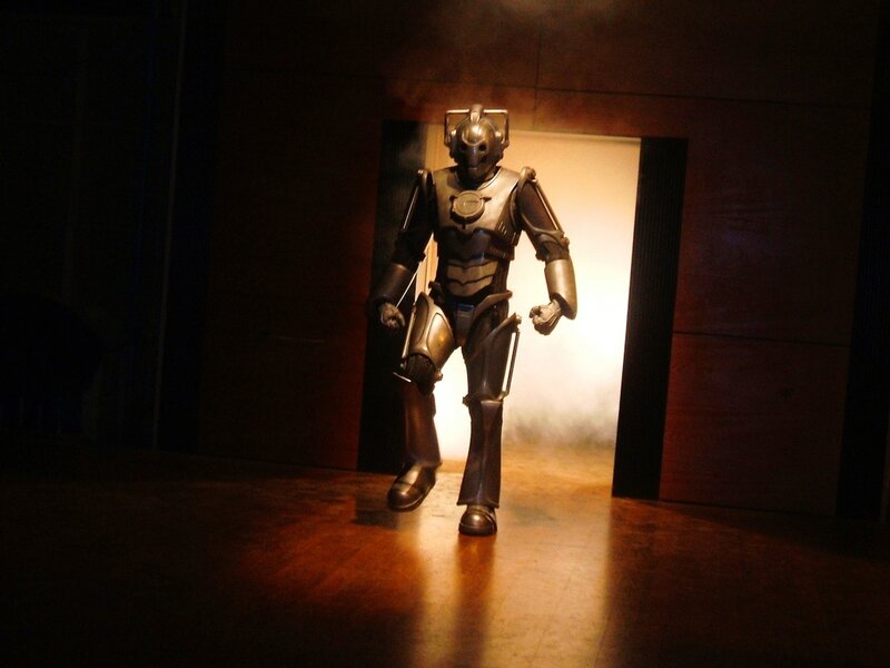 Cyberman on stage