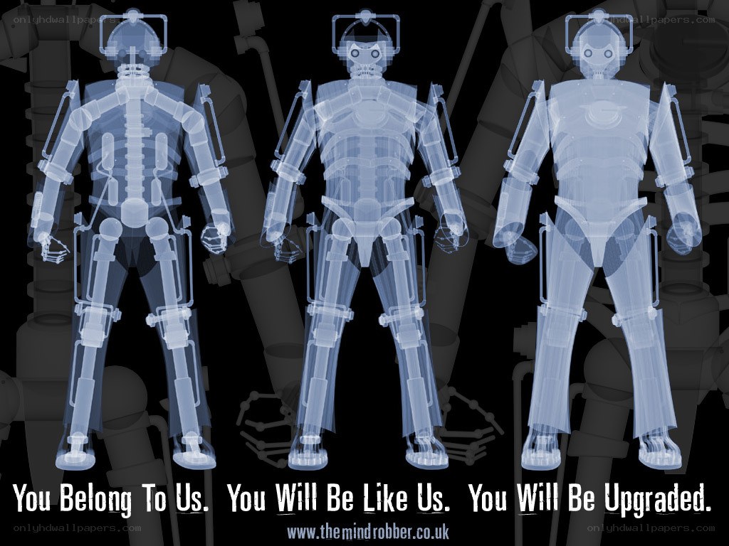 Cybermen X-ray illustration
