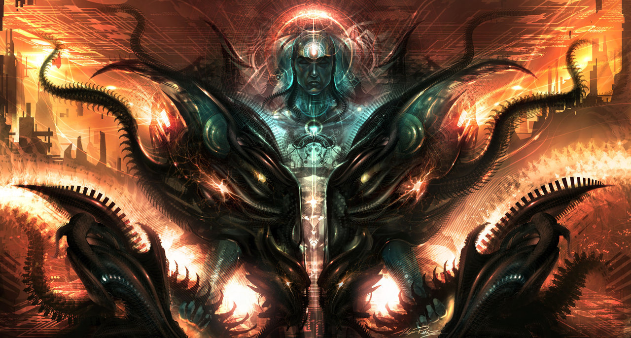 cybernetic alien entity