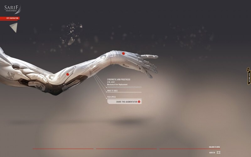 Cybernetic Arm Prosthesis — White