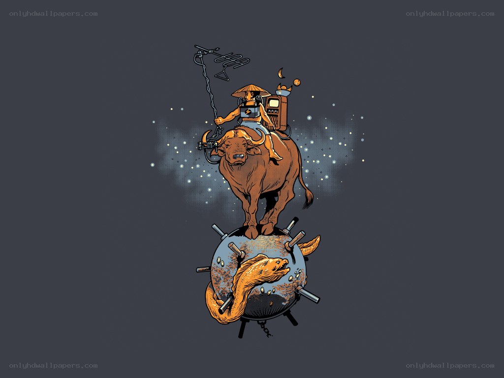 cybernetic bull rider