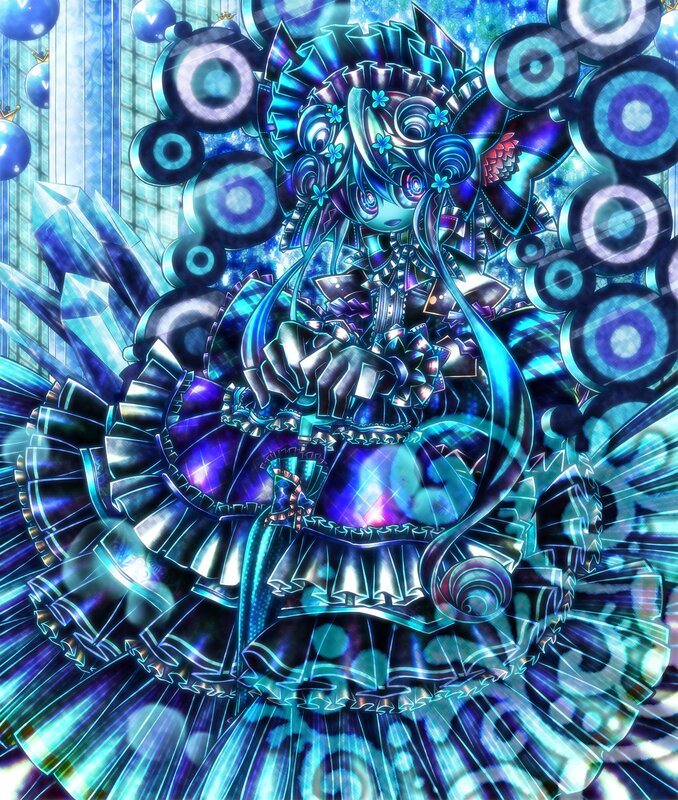 cybernetic doll in blue armor