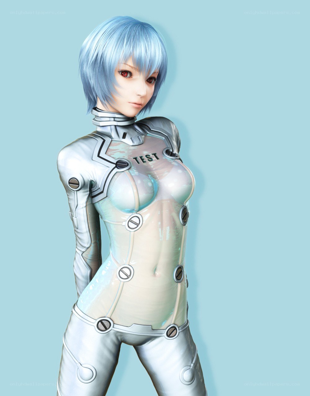 cybernetic female character