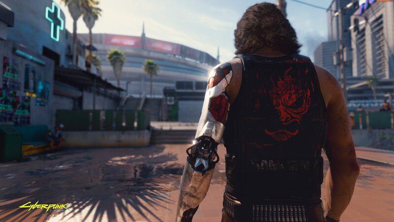 Cybernetic Man from Behind