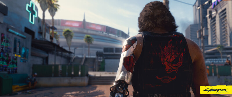 Cybernetic Man in City