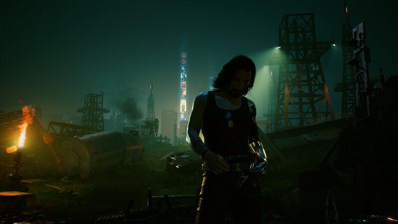 Cybernetic Man in Wasteland