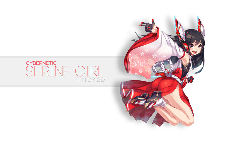 Cybernetic Shrine Girl