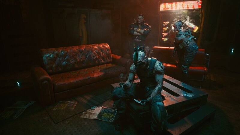Cybernetic Soldiers in Room