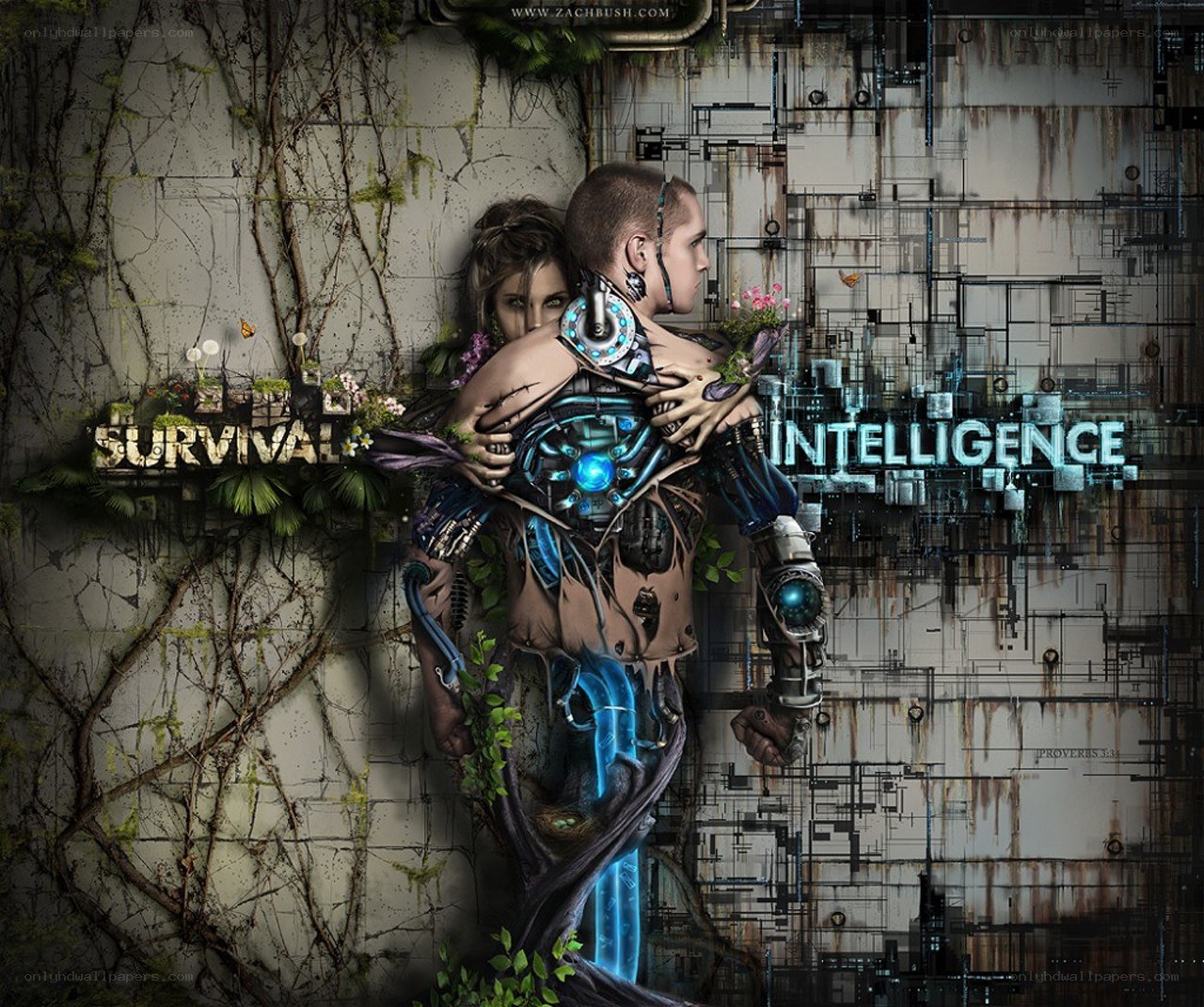 cybernetic survival art