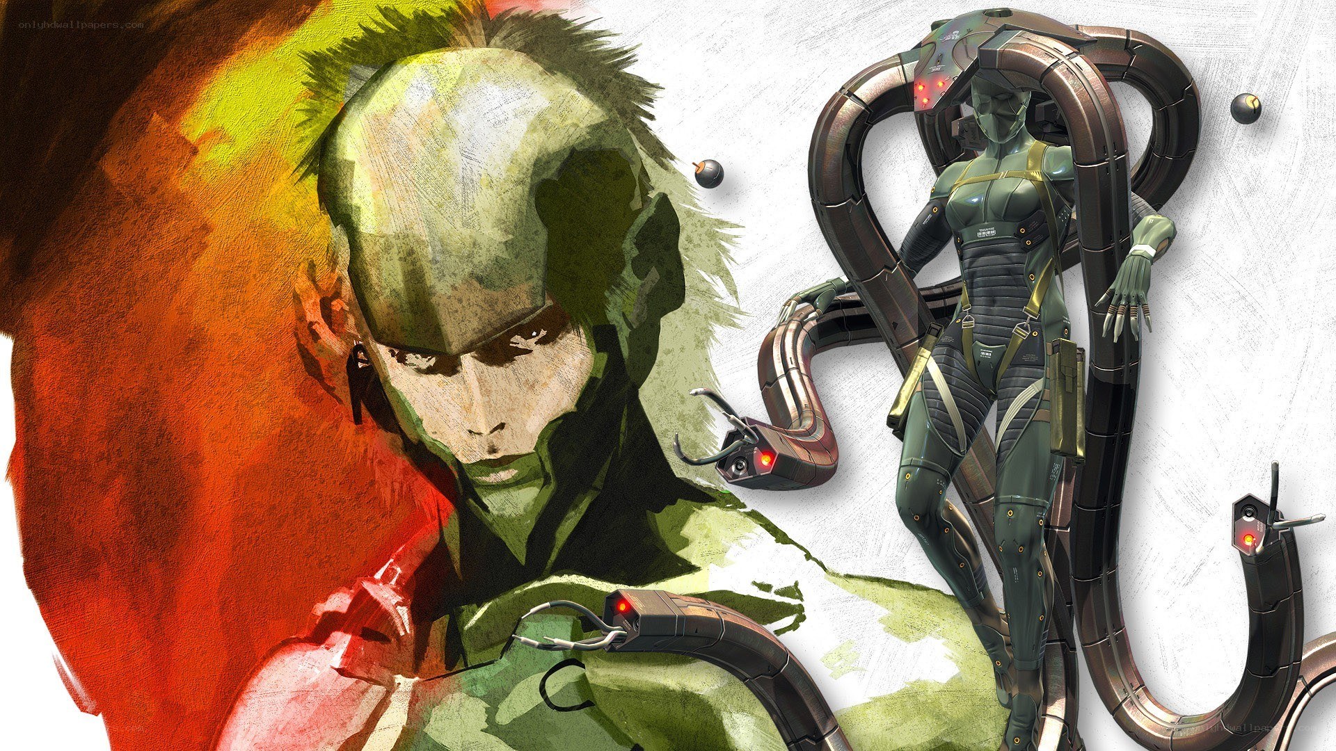 cybernetic warrior artwork