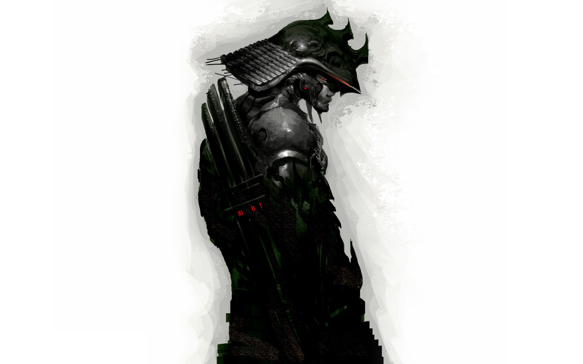cybernetic warrior concept art