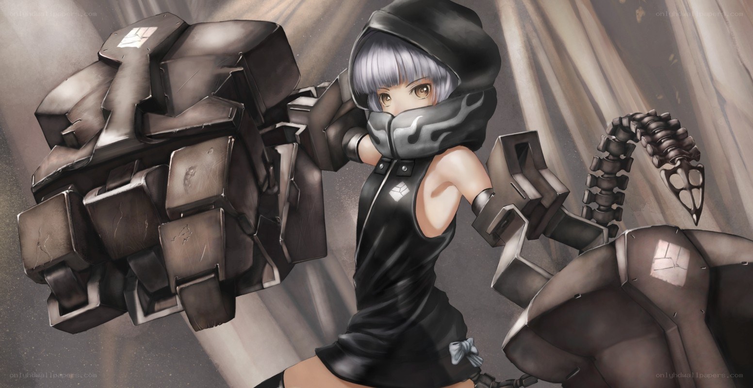 cybernetic warrior girl