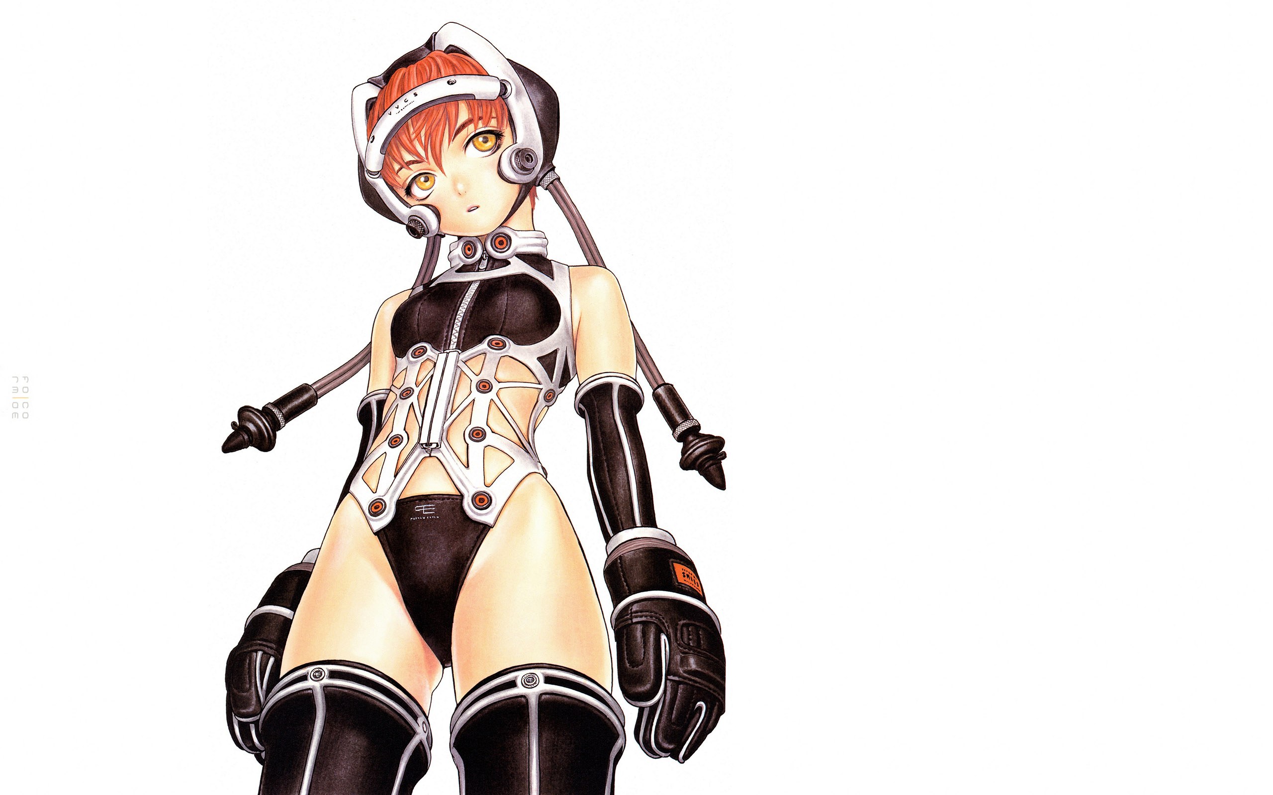cybernetic warrior girl