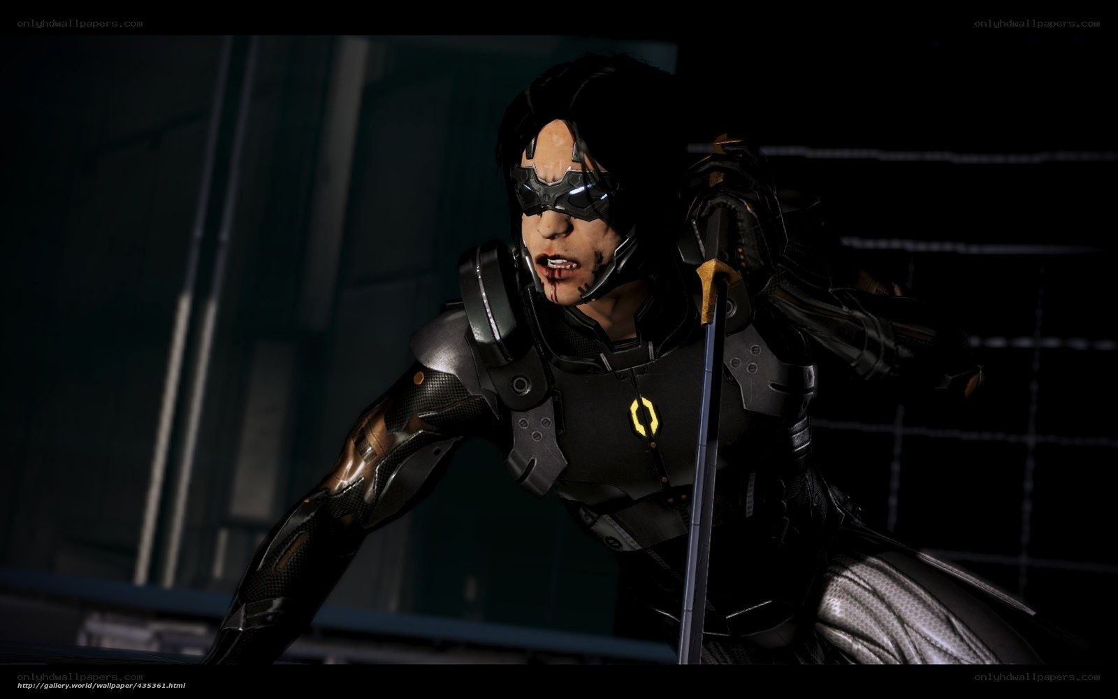cybernetic warrior in combat