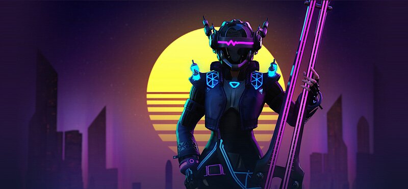 Cybernetic Warrior — Purple