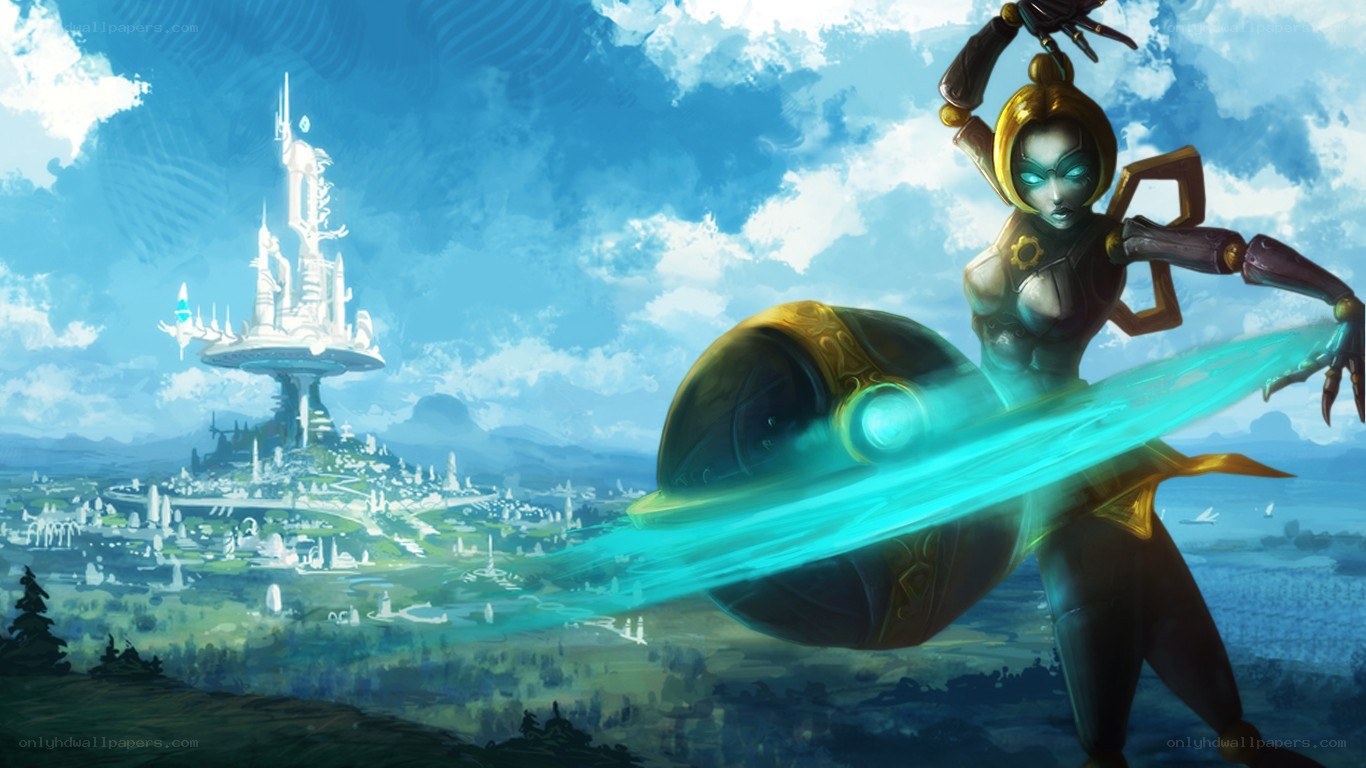 cybernetic warrior with energy blade