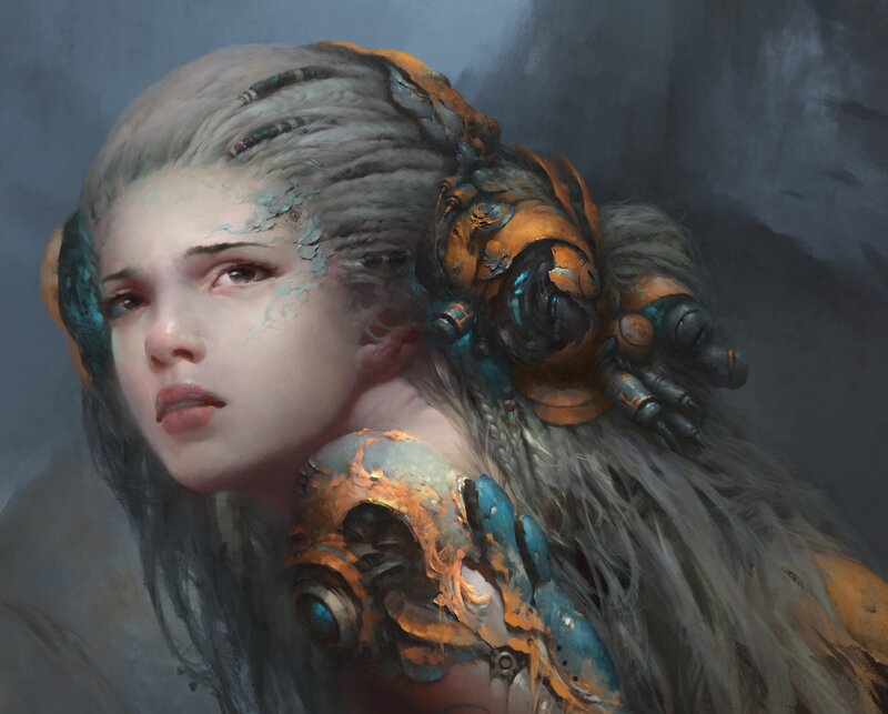 Cybernetic Woman — Gray