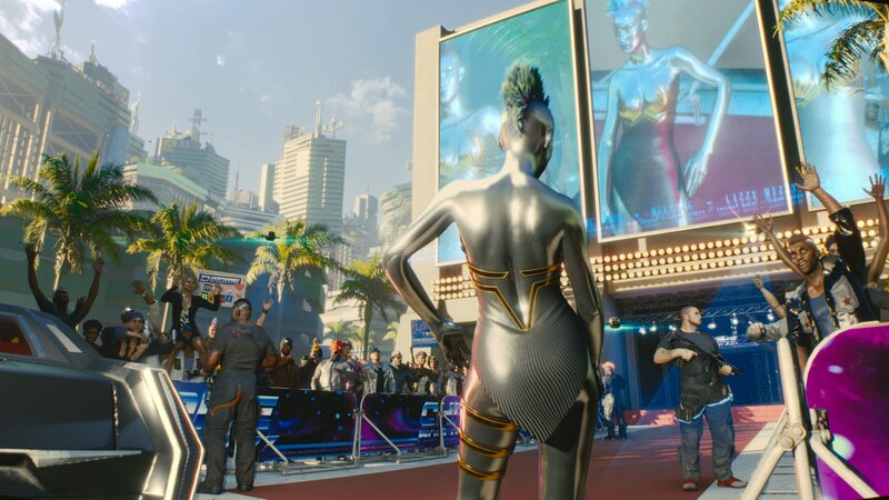 Cybernetic Woman on Stage