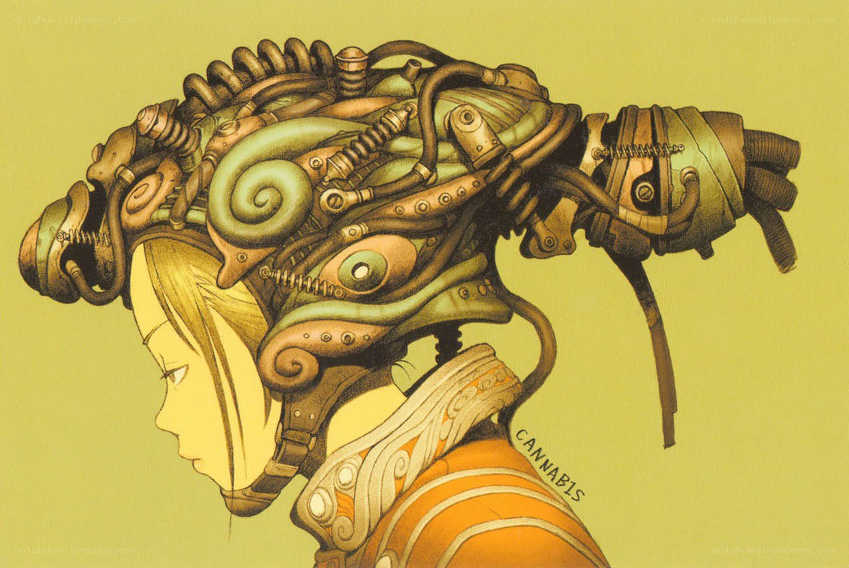 cybernetic woman profile