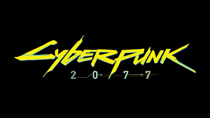 Cyberpunk 2077 Logo — Yellow, Futuristic