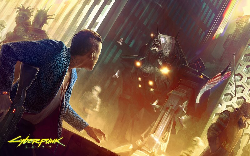 Cyberpunk 2077 promotional art