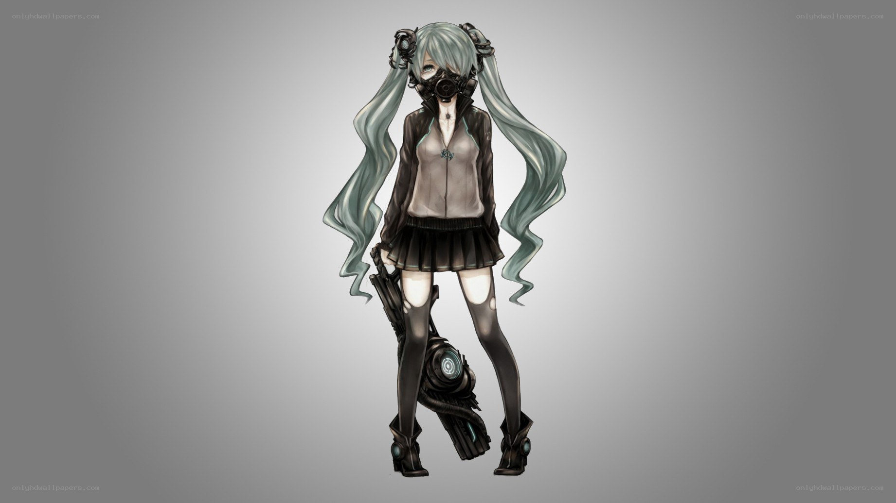 cyberpunk anime character
