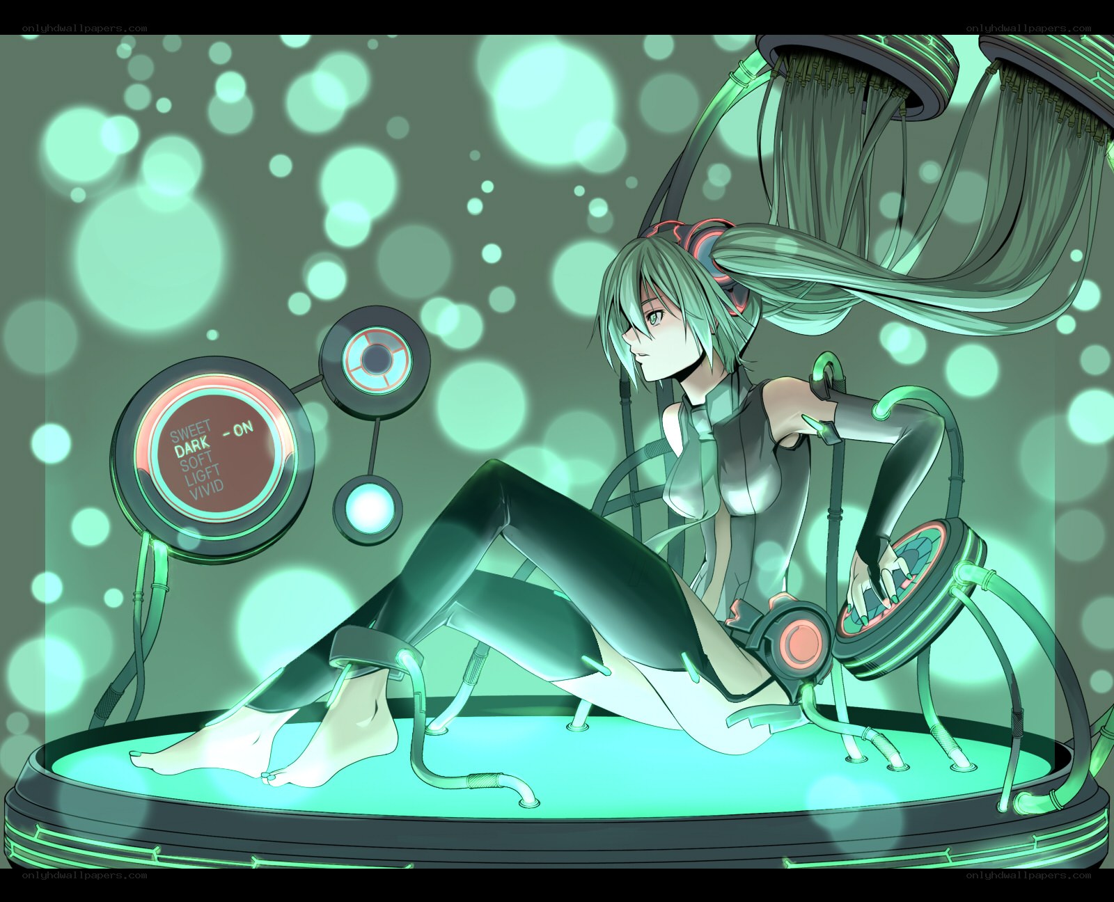 cyberpunk anime character