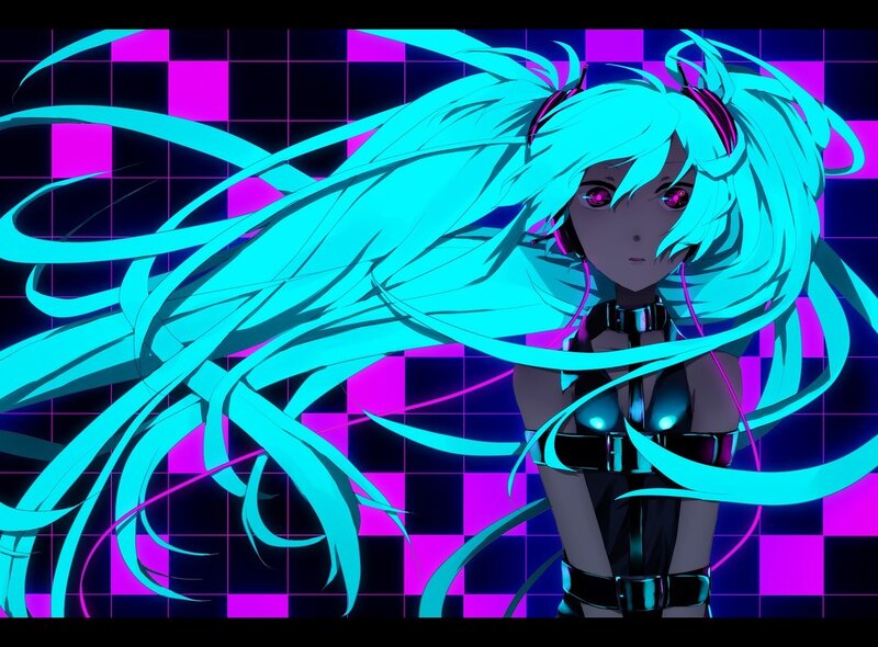 cyberpunk anime character