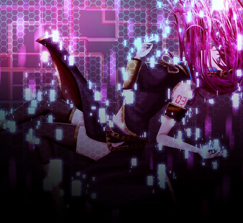 cyberpunk anime character