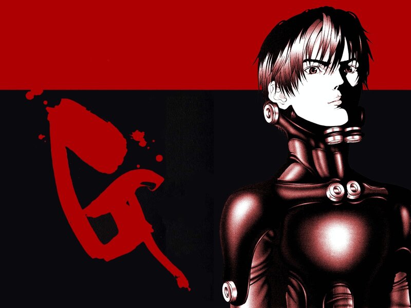 cyberpunk anime character art
