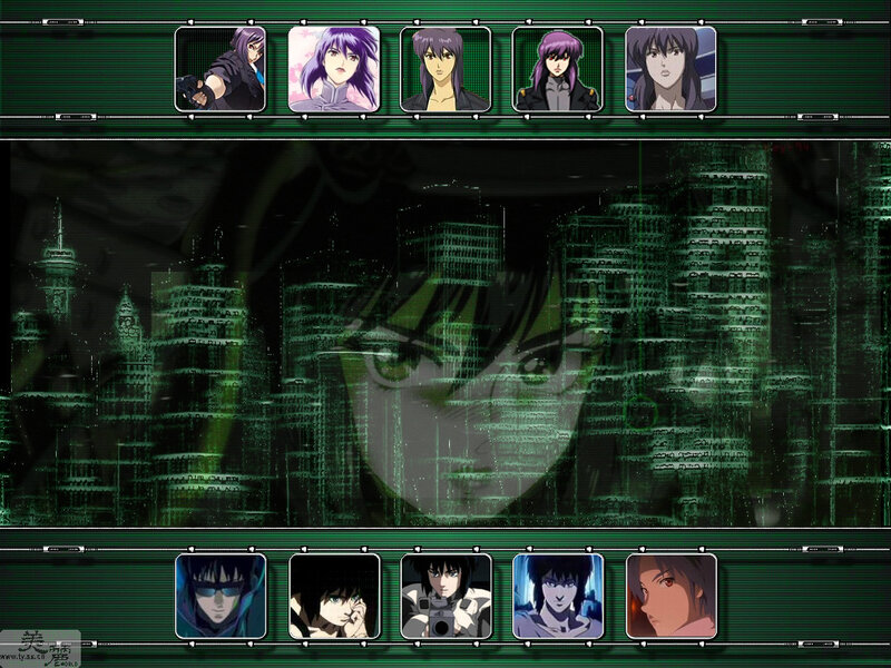 cyberpunk anime character selection