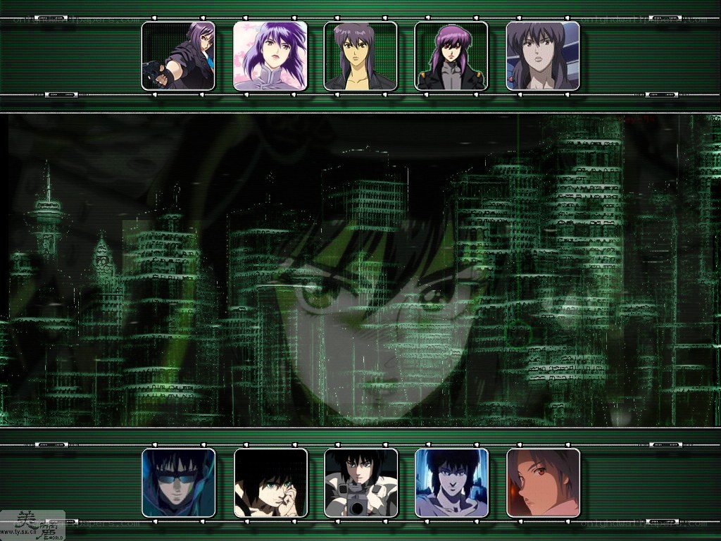 cyberpunk anime character selection