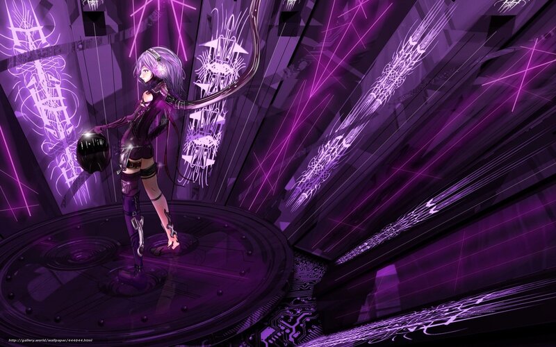 cyberpunk anime girl