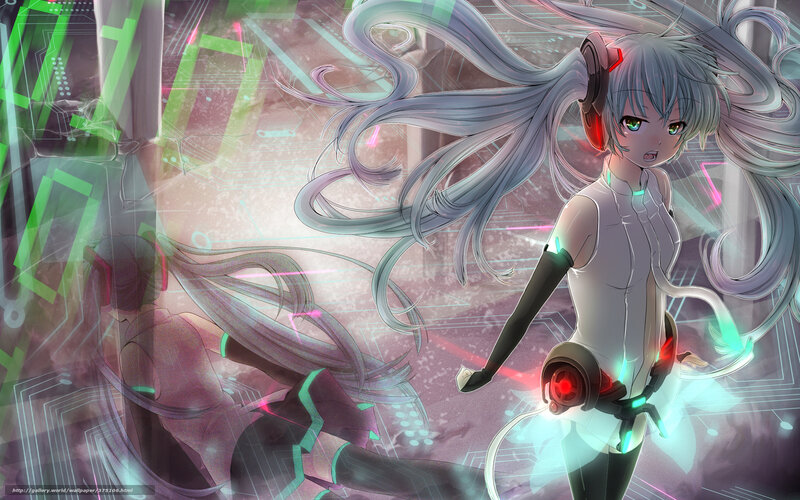cyberpunk anime girl