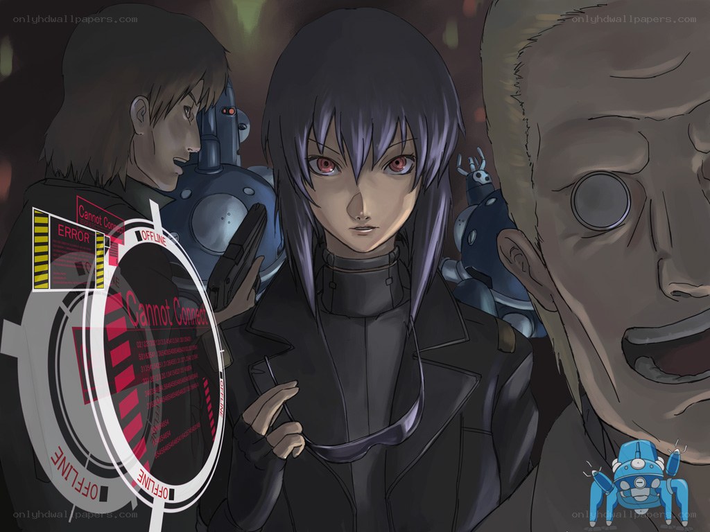 cyberpunk anime scene