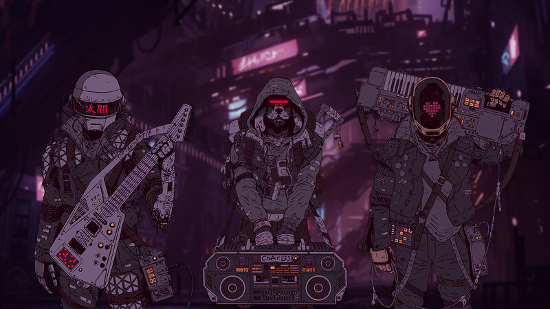 Cyberpunk Band Members