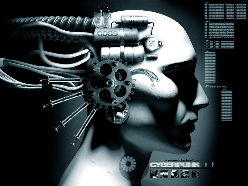cyberpunk brain implant