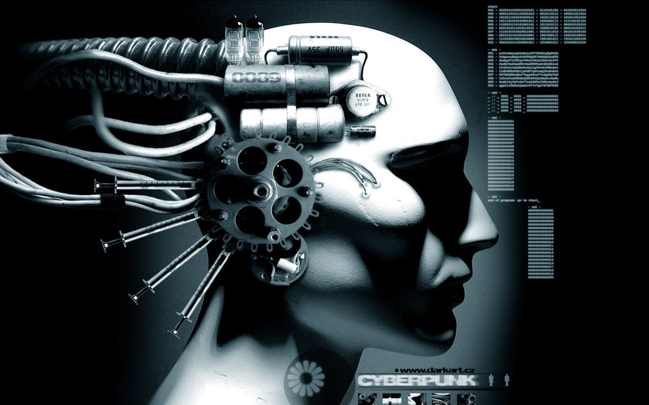 cyberpunk brain interface