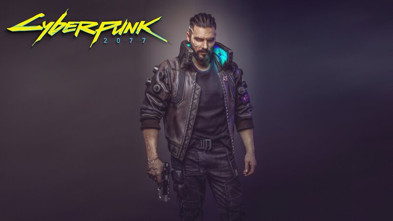 Cyberpunk Character — Black, Dark