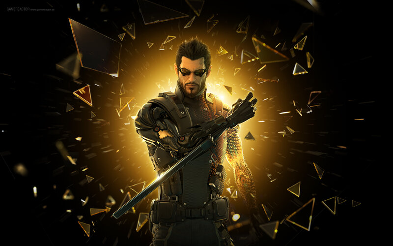 cyberpunk character with sword