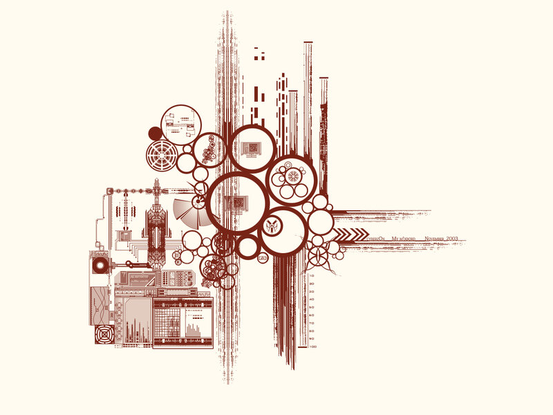 cyberpunk circuit art