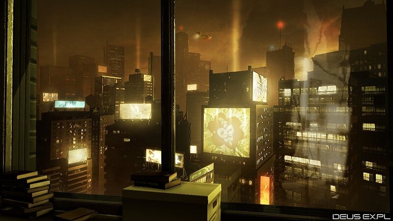 cyberpunk cityscape at night