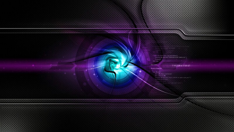 cyberpunk digital vortex
