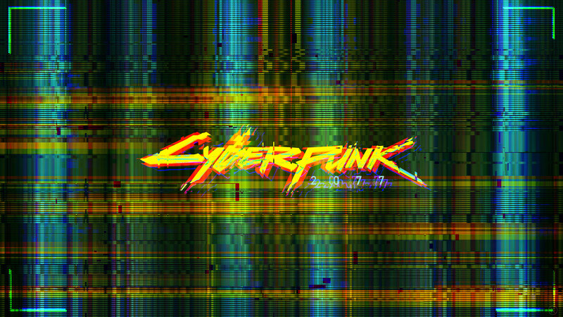 Cyberpunk Logo — Yellow