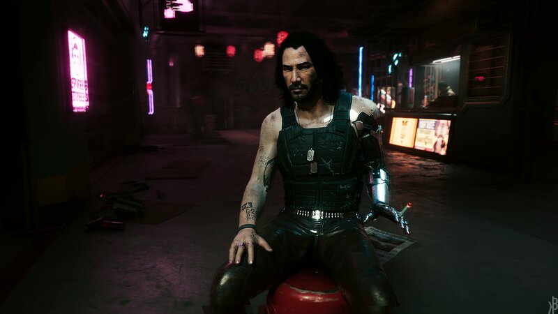 Cyberpunk Man with Cybernetics