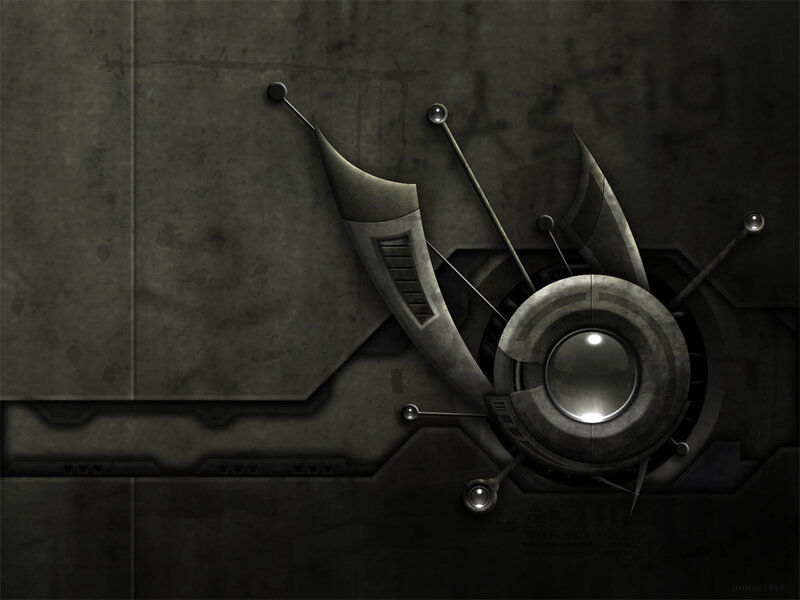 cyberpunk mechanical design